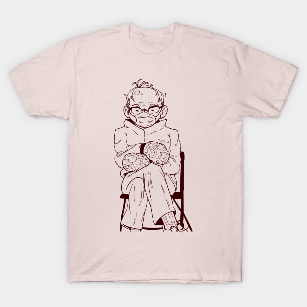 Bernie Mittens 2021 T-Shirt by kelsmister